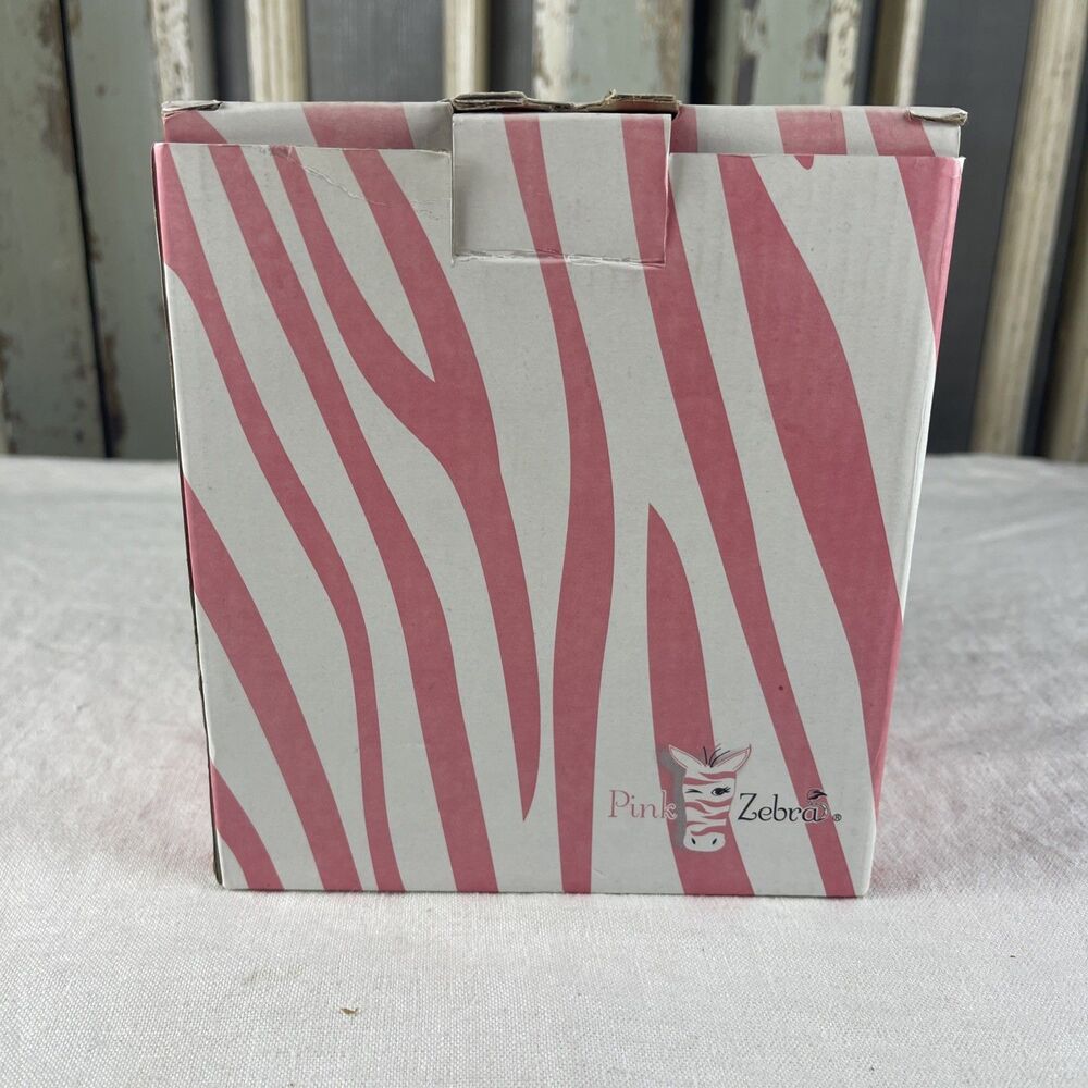 Pink Zebra….Simmering Pot….RED…..Plug-in Ceramic Wax Warmer RETIRED NEW IN BOX